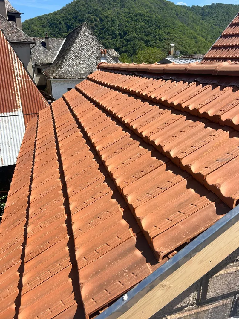 Toiture en tuiles neuve à Castelsarrasin